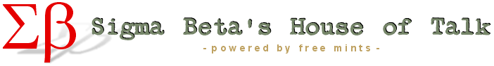 Sigma Beta's House of Talk - HOME