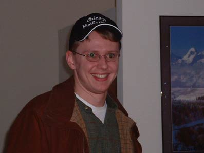 Steve wears the Chicago MintSamurais hat