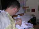 Kaleb - 1/04 - Dad & Bottle